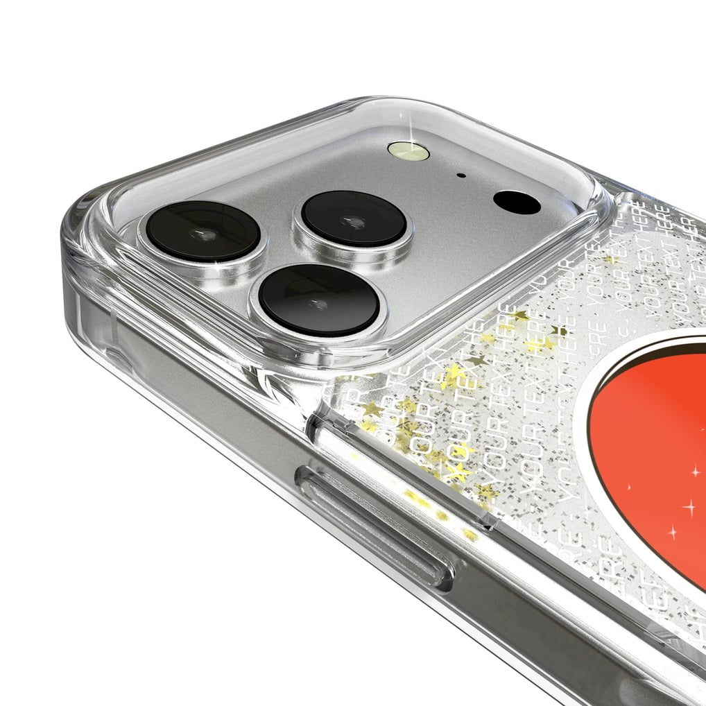 Cleveland Browns Personalized Endzone Plus Design iPhone Glitter Phone Case