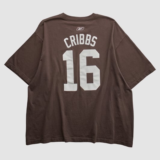 Cleveland Browns Reebok 2010s T-shirt - Brown - 2XL by Fanatics Real Vintage