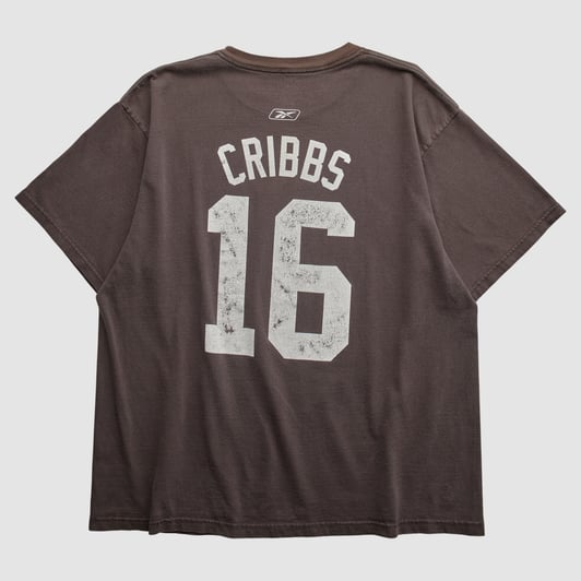 Cleveland Browns Reebok 2010s T-shirt - Brown - XL by Fanatics Real Vintage