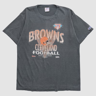 Cleveland Browns Trench 1994 T-shirt - Charcoal - L by Fanatics Real Vintage