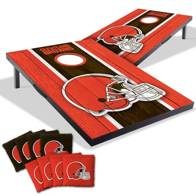 Cleveland Browns Fanpoint 2' x 3' Cornhole Game with Bags