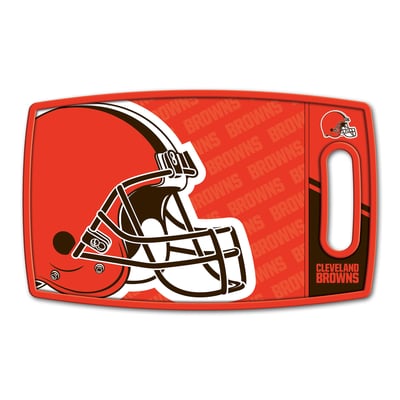 Cleveland Browns Fanpoint Logo Series Cutting Board