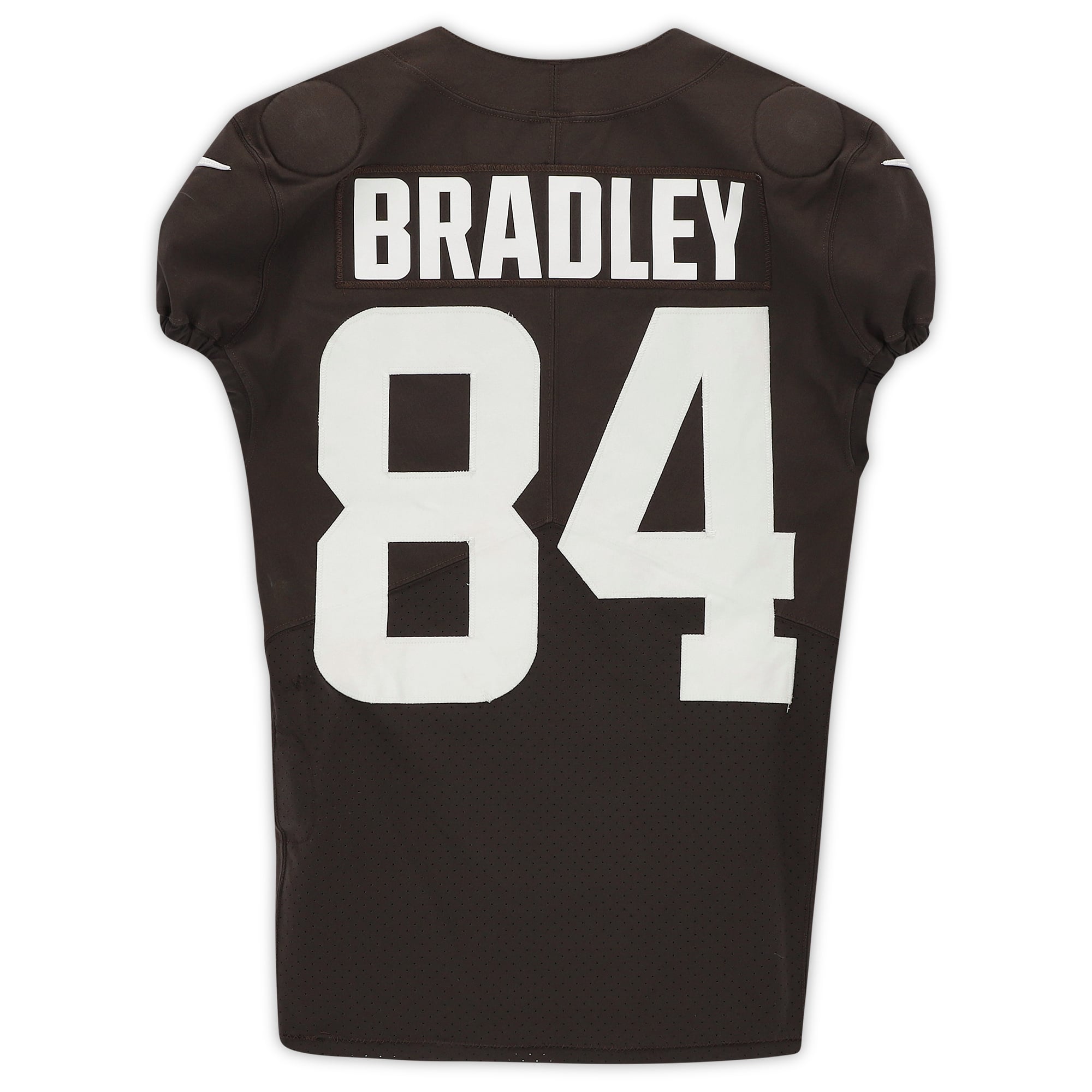 Ja'Marcus Bradley Cleveland Browns Nike Practice-Used #84 Brown