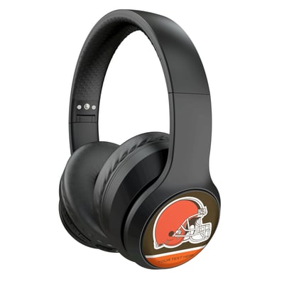 Cleveland Browns Keyscaper Personalized Endzone Solid Wireless Bluetooth Headphones With Case