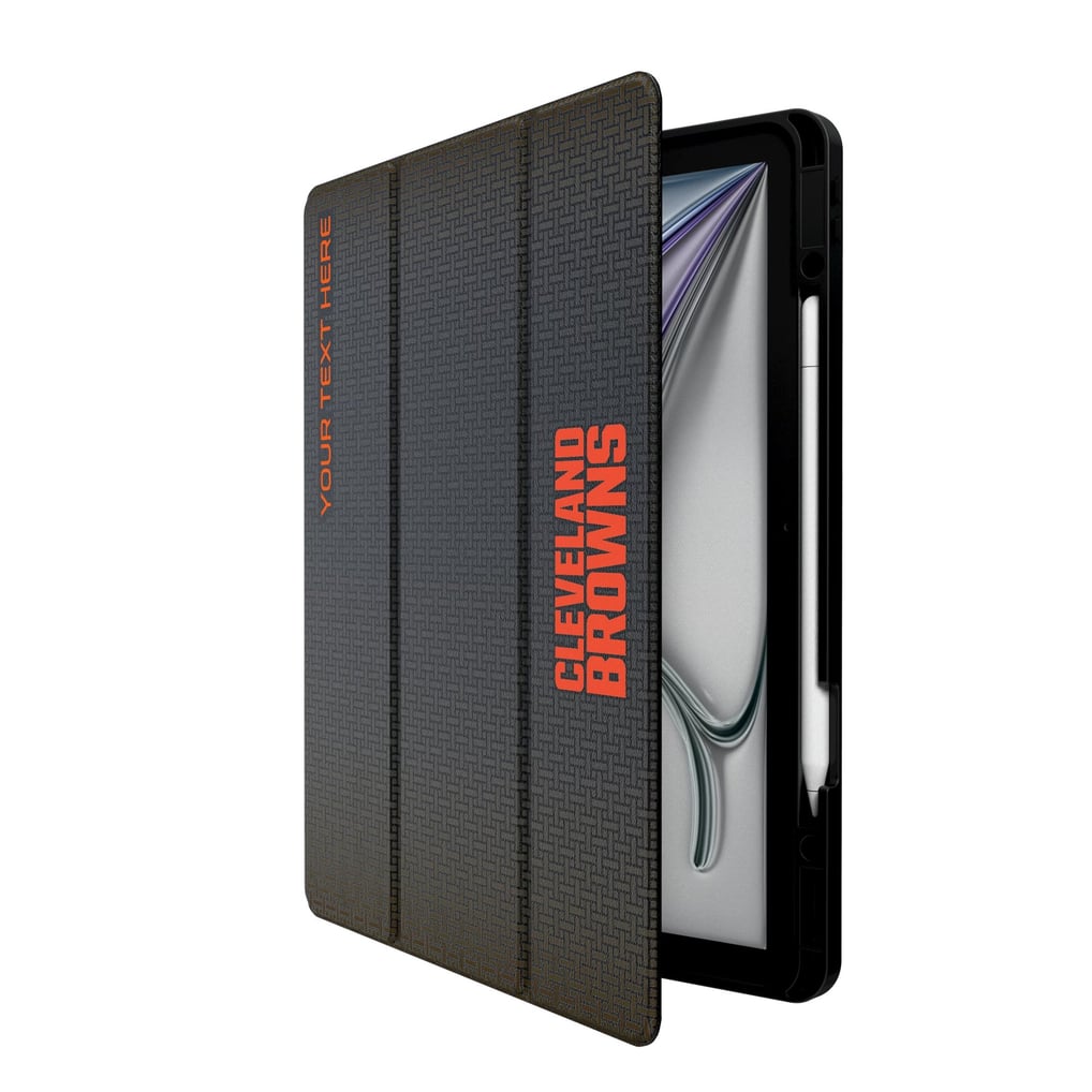 Cleveland Browns Keyscaper Personalized Linen iPad Tablet Case