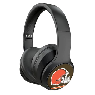 Cleveland Browns Keyscaper Stripe Wireless Bluetooth Headphones With Case