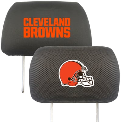 Cleveland Browns Logo Brands Car Head Rest Cover