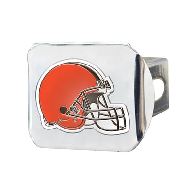 Cleveland Browns Logo Brands Chrome Hitch Cover