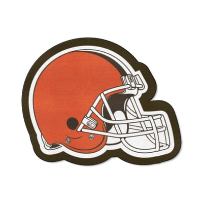 Cleveland Browns Logo Brands Mascot Mat
