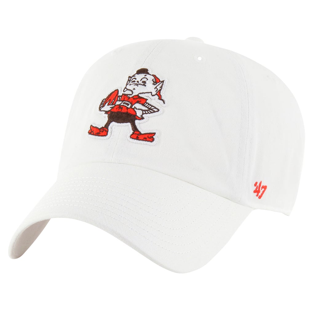 Cleveland Browns '47 Clean Up Adjustable Hat - White