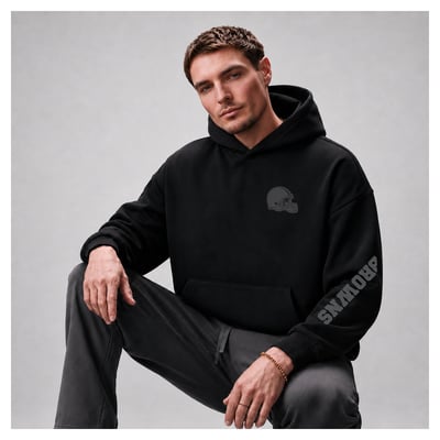 Cleveland Browns Levelwear Dark Matter Luxe Signature Tri-Blend Hoodie - Black