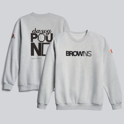  Cleveland Browns lululemon Steady State Sweatshirt - Heathered Core Ultra Light Grey