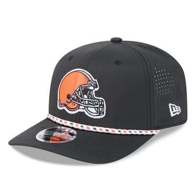 Cleveland Browns New Era 9SEVENTY Adjustable Hat - Black