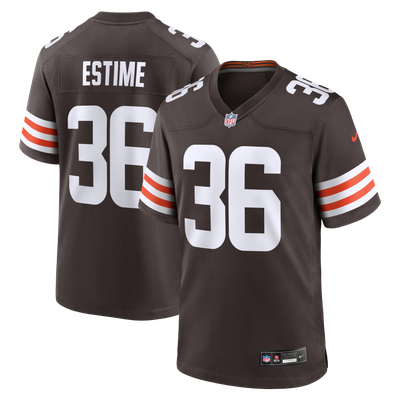 Audric Estime Cleveland Browns Nike Team Game Jersey - Brown