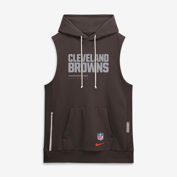 Cleveland Browns Nike Sideline Standard Issue Dri-FIT Sleeveless 