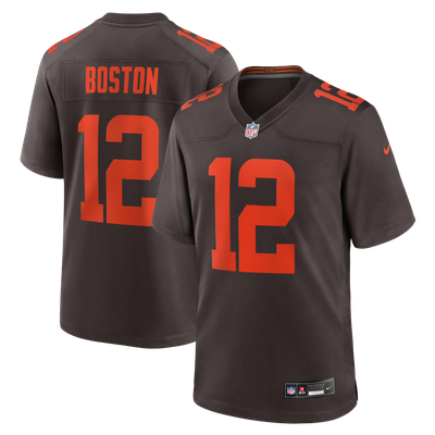 Denzel Boston Cleveland Browns Nike Alternate Game Jersey - Brown