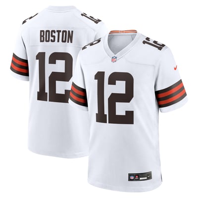 Denzel Boston Cleveland Browns Nike Game Jersey - White