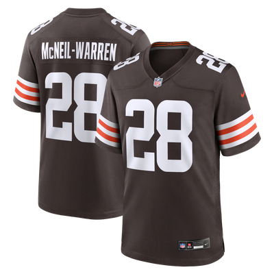 Emmanuel McNeil-Warren Cleveland Browns Nike Game Jersey - Brown
