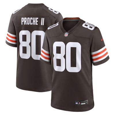 James Proche II Cleveland Browns Nike Team Game Jersey - Brown