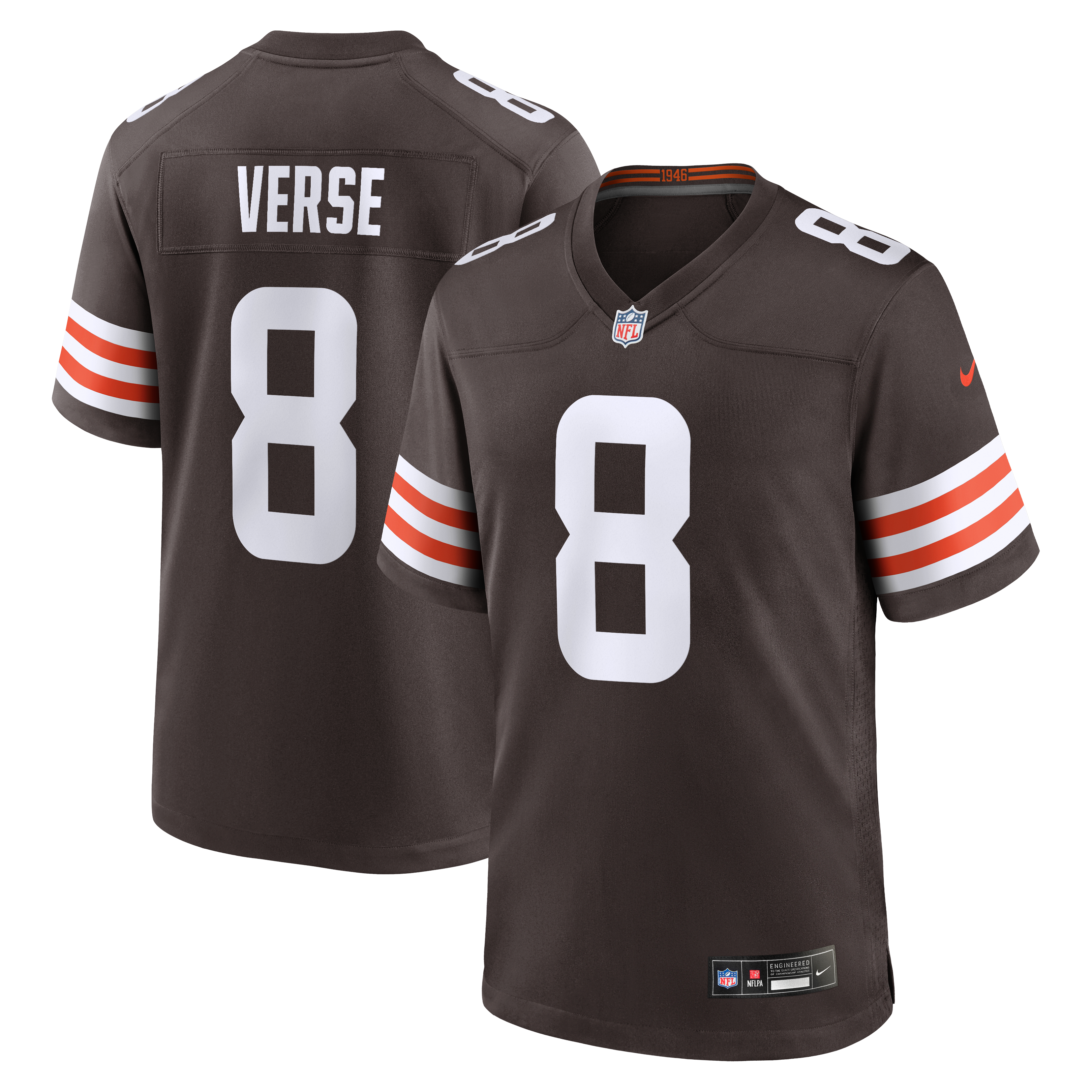 Jared Verse Cleveland Browns Team Game Jersey Brown