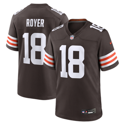Joe Royer Cleveland Browns Nike Game Jersey - Brown