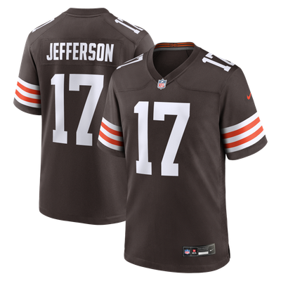 Justin Jefferson Cleveland Browns Nike Game Jersey - Brown