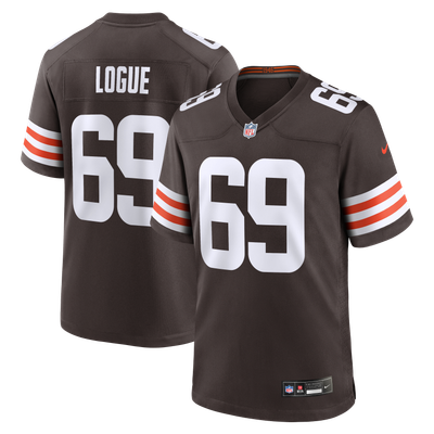 Zion Logue Cleveland Browns Nike Team Game Jersey - Brown