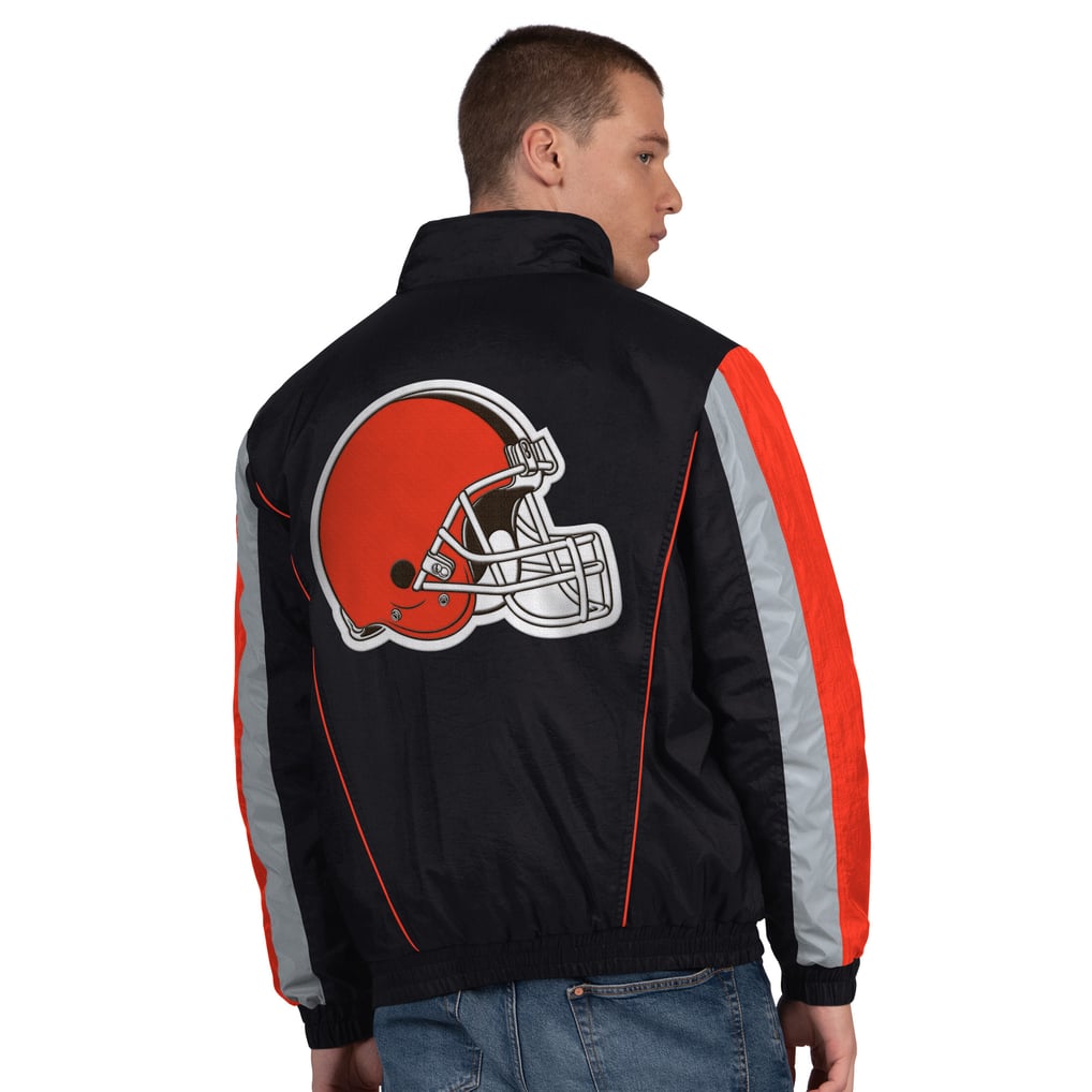  Cleveland Browns Starter Thursday Night Gridiron Half-Zip Jacket - Black