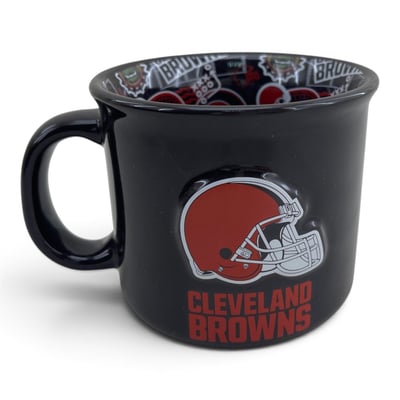 Cleveland Browns Pegasus 17oz. 3-D Inside Out Mashup Ceramic Mug