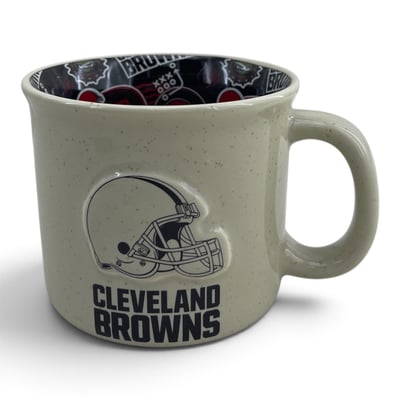 Cleveland Browns Pegasus 17oz. 3-D Mashup Stone Ceramic Mug