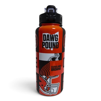 Cleveland Browns Pegasus 32oz Stainless Steel ProPress Water Bottle