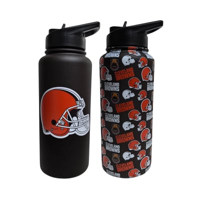 Cleveland Browns Pegasus Game Day Duo 41oz. Stainless Steel Water Bottle Set