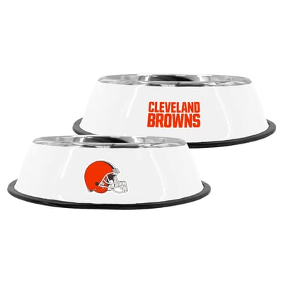 Cleveland Browns The Memory Company 9" Stainless Steel Pet Bowl