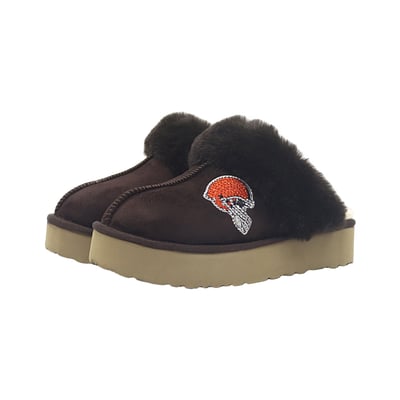 Cleveland Browns Cuce Unisex Team Color Slipper Boots
