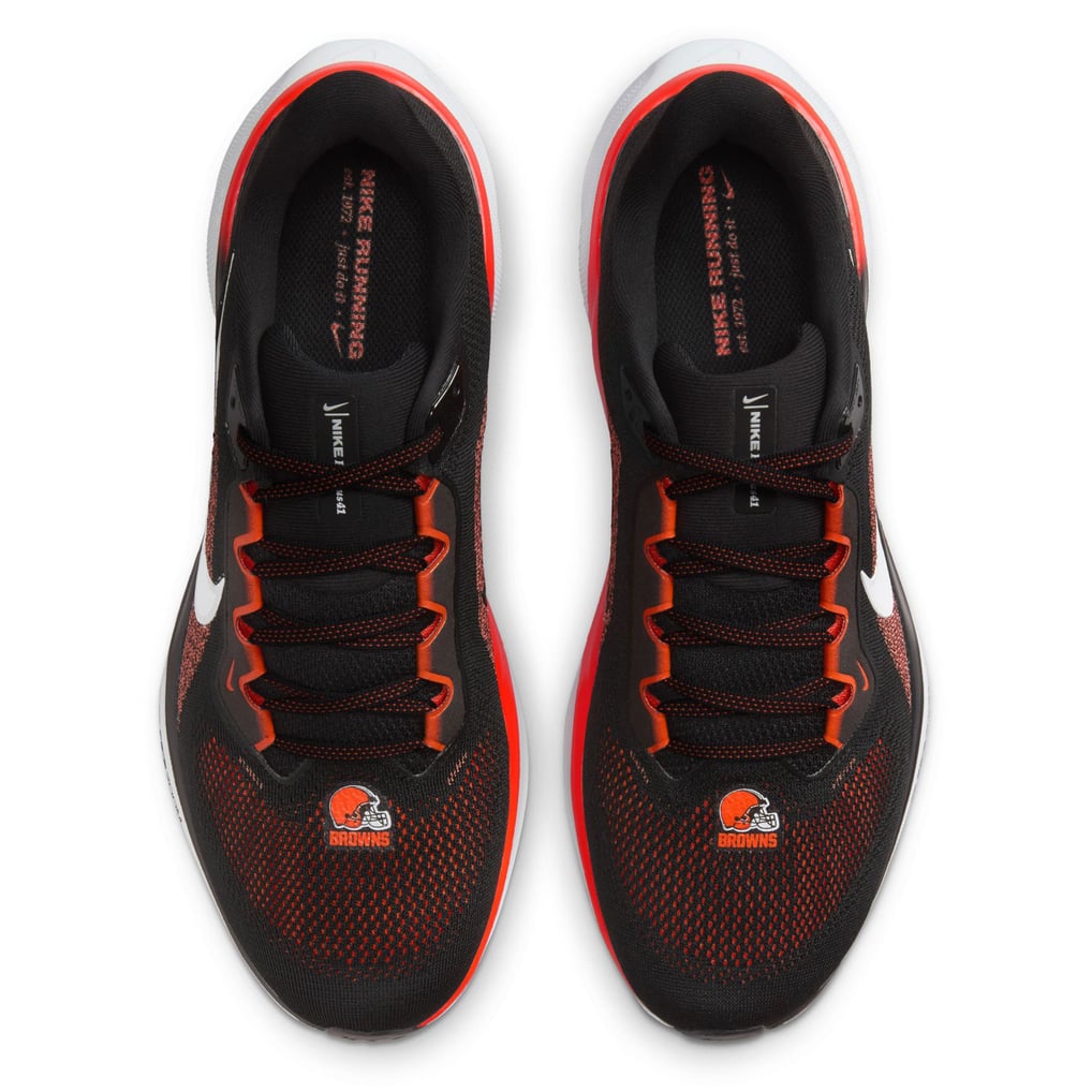 Nike Zoom Pegasus 41 Cleveland Browns Black Team Orange Men\'s Sz 9 FZ5075-001 Nike Zoom Pegasus 41 Cleveland Browns Black Team Orange  main image 2