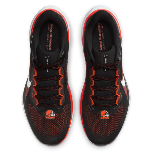 Unisex Nike Black Cleveland Browns Zoom Pegasus 41 Running Shoes display picture 2