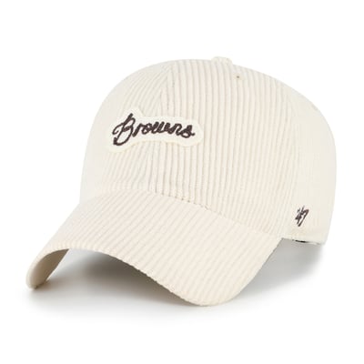 Cleveland Browns '47 Women's Rope Script Clean Up Adjustable Hat - Natural