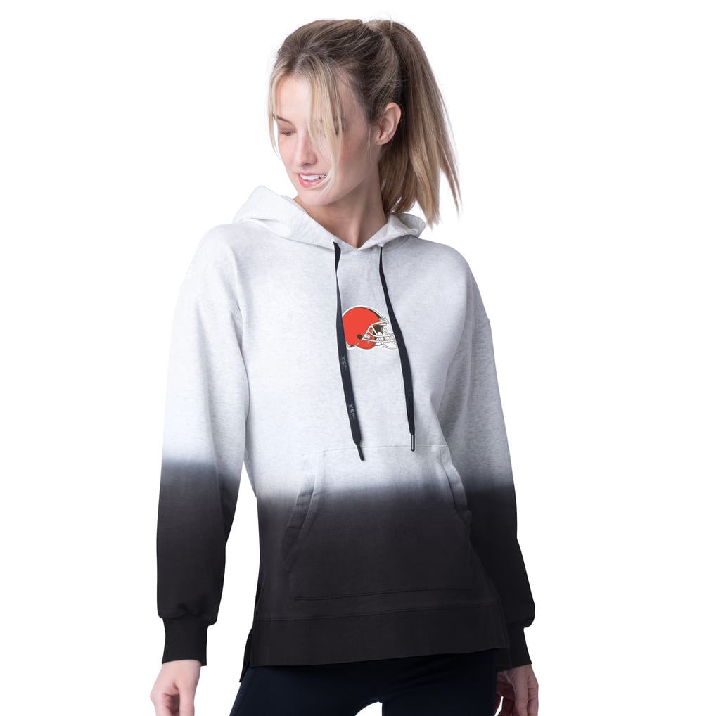 Cleveland Browns MSX by Michael Strahan Women's Daniela Pullover Hoodie - Gray