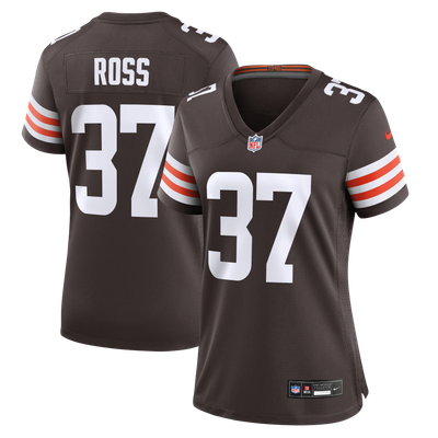 D'Angelo Ross Cleveland Browns Nike Women's Team Game Jersey - Brown