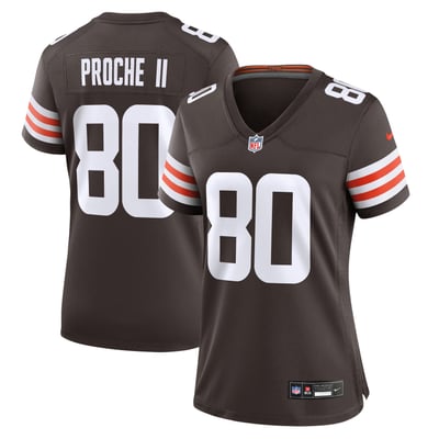 James Proche II Cleveland Browns Nike Women's Team Game Jersey - Brown
