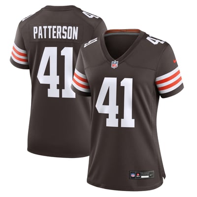 Jaret Patterson Cleveland Browns Nike Women's Team Game Jersey - Brown