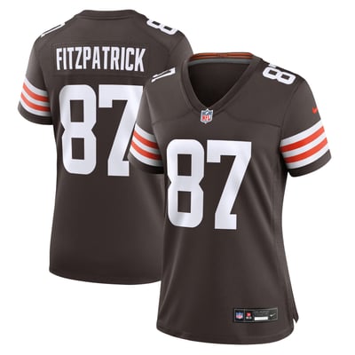 John FitzPatrick Cleveland Browns Nike Women's Team Game Jersey - Brown