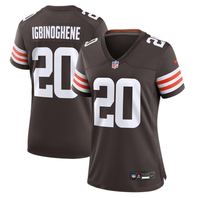 Noah Igbinoghene Cleveland Browns Nike Women's Team Game Jersey - Brown