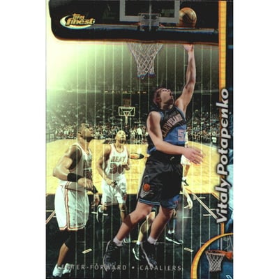 1998-99 Finest No Protectors Refractors #183 Vitaly Potapenko