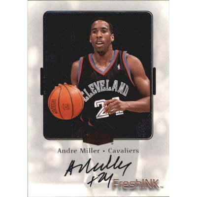 1999-00 Flair Showcase Fresh Ink #20 Andre Miller