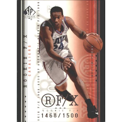 1999-00 SP Authentic #98 Andre Miller RC
