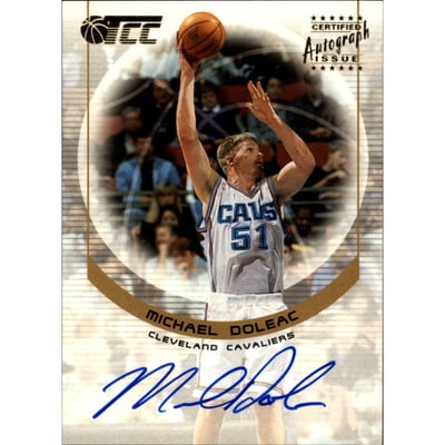 2001-02 Topps TCC Autographs #CCAMD Michael Doleac