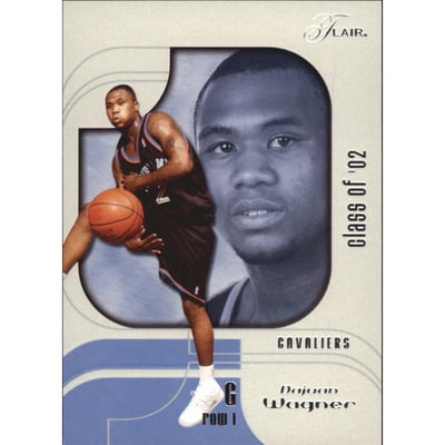 2002-03 Flair Row 1 #95 DaJuan Wagner