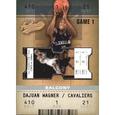 2002-03 Fleer Authentix Balcony #108 DaJuan Wagner
