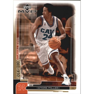 2002-03 Upper Deck MVP Gold #27 Andre Miller